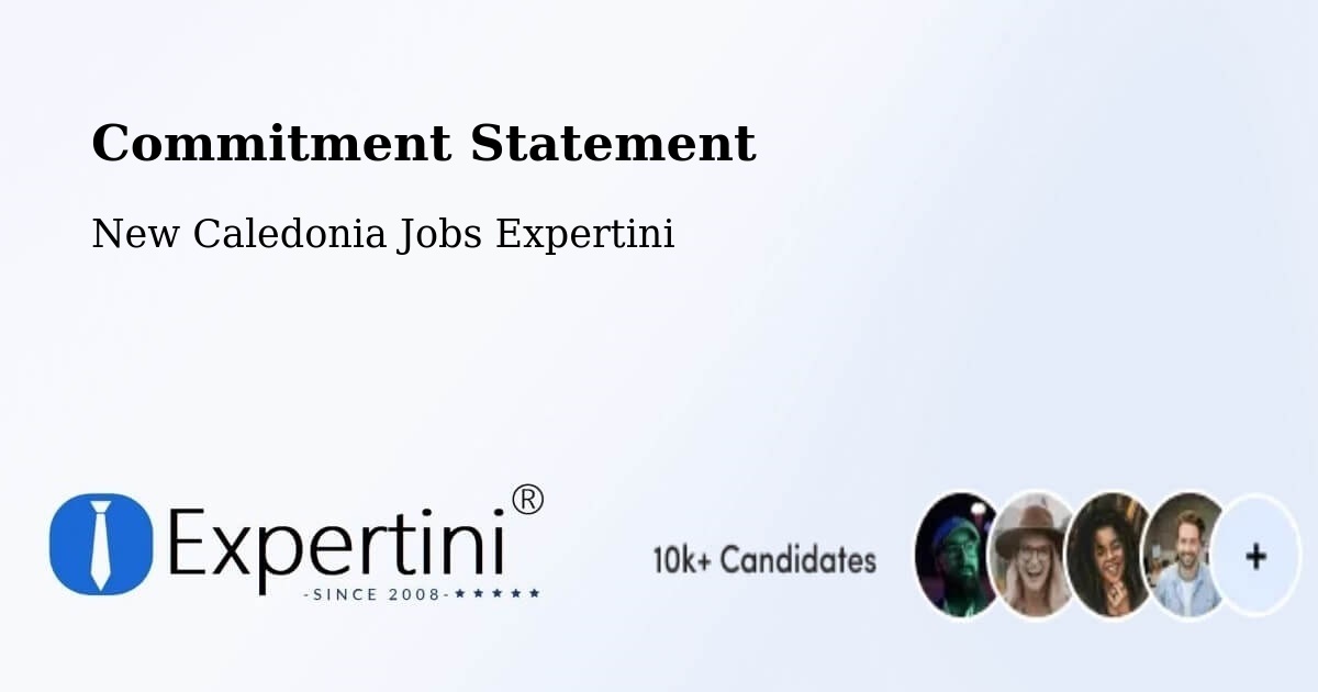 Corporate Commitment – Yahoué - New Caledonia Jobs Expertini