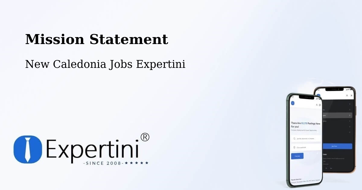 Corporate Mission – Yahoué - New Caledonia Jobs Expertini