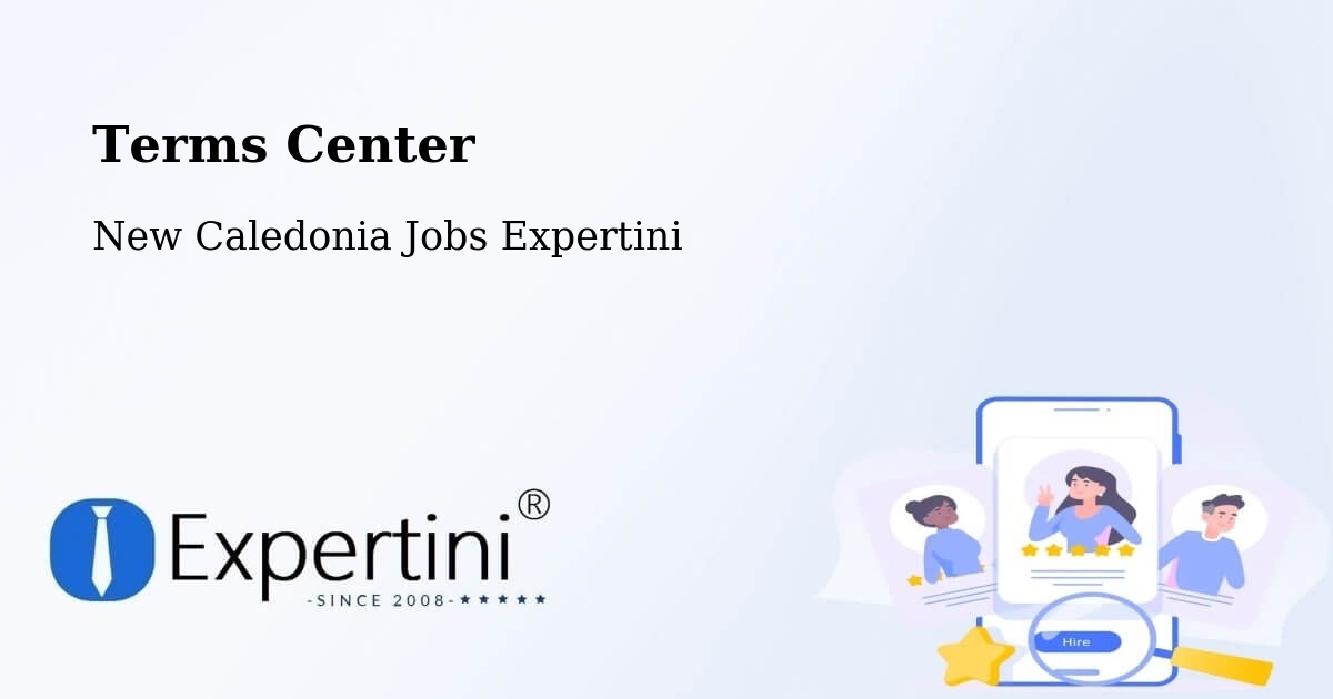 Terms of Service – Yahoué - New Caledonia Jobs Expertini